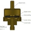2 way valve for cooling system, A110 works & R8G - Image 4