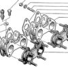 A110  1600-1800cc inlet manifolds to cylinder head gasket set - Image 4