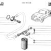 Adaptateur pour filtre à huile déporté A110 Gr4 dash – Image 2