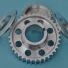 Set of 3 toothed pulleys and belt (water pump, altern., camshaft) A110 1600-1800cc - Image 2