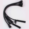 Set of plugs wires, 1300cc