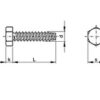 Tapping screw, R8 - Image 3